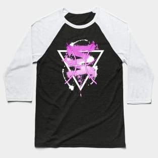 Pisces - Pink Sky Baseball T-Shirt